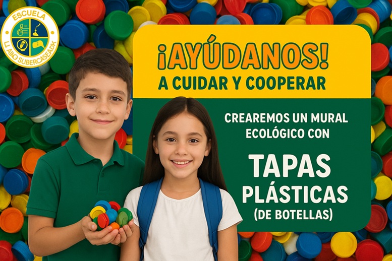 ¡Un mural que cuida el medio ambiente! 🌍