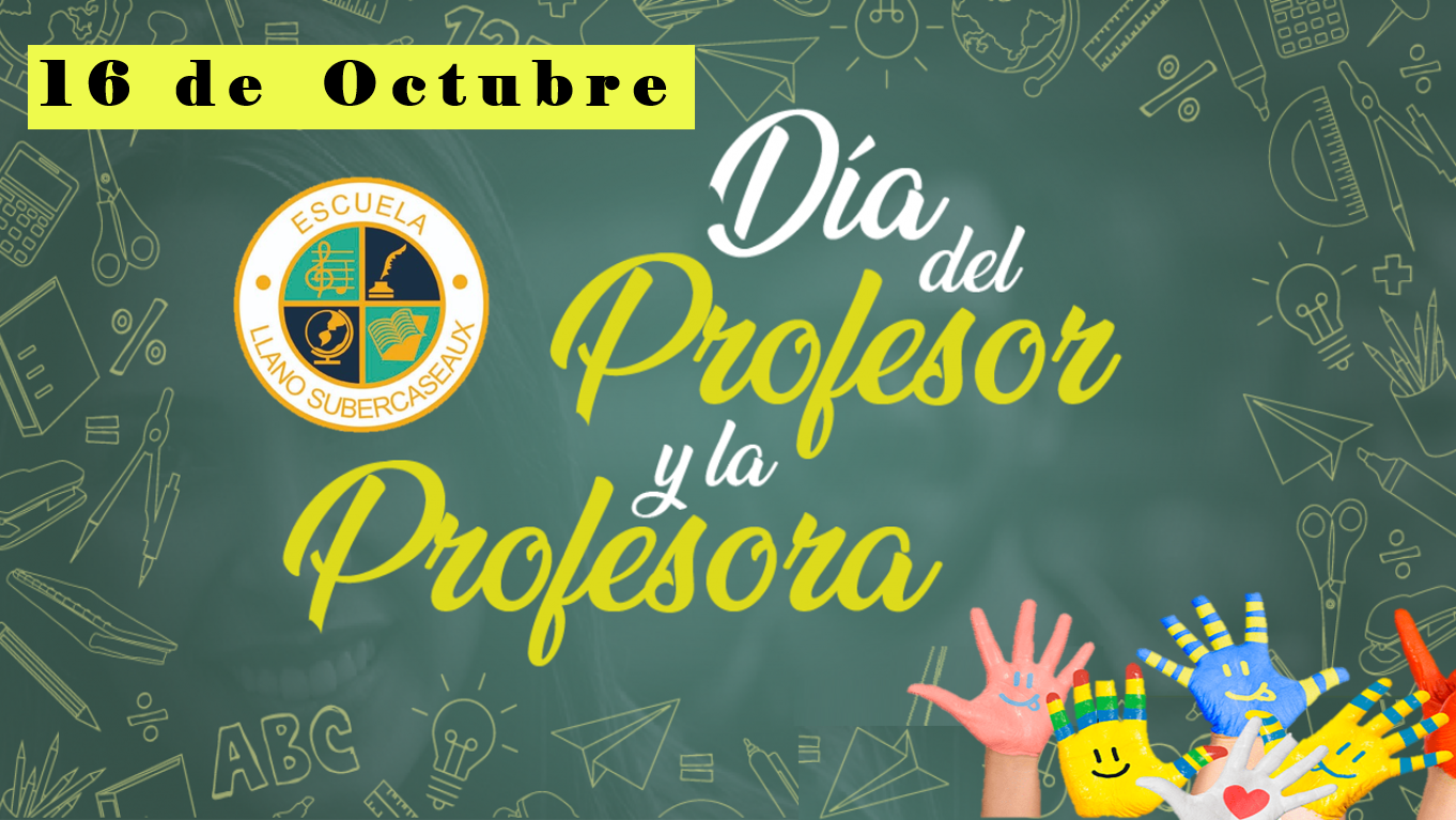 🌟 ¡Feliz Día del Profesor y la Profesora!