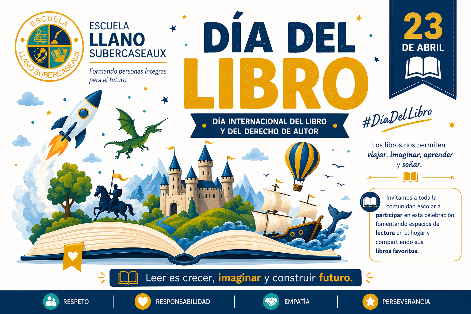 ¡Así celebraremos el Día del Libro 2026!
